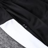 25/26 Al Hilal Black Half Pull Tracksuit #B2598(半拉链)