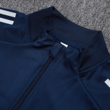 25/26 ARS Royal Blue (Grey sleeve)Kids Jacket Tracksuit#E25168童装
