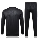25/26 BAR Steel Seal Edition Black Half Pull Tracksuit #B2596(半拉链)