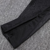 25/26 BAR Steel Seal Edition Black Kids Half Pull Tracksuit #E25165(半拉链、童装)