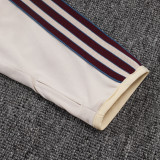 25/26 Ajax Beige Kids Half Pull Tracksuit #E2516 (半拉链、童装)