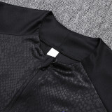 25/26 BAR Steel Seal Edition Black Half Pull Tracksuit #B2596(半拉链)
