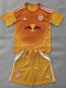 25/26 Leeds United Goalkeeper Orange Kids Soccer Jersey