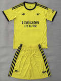 25/26 ARS Goalkeeper Yellow Kids Soccer Jersey
