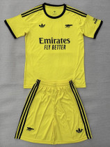 25/26 ARS Goalkeeper Yellow Kids Soccer Jersey