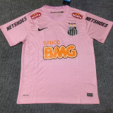 2012/2013 Santos FC Pink Retro Soccer Jersey