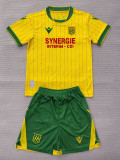25/26 Nantes Home Kids Soccer Jersey
