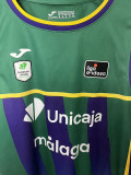 25/26 Málaga CF Green Basketball Jersey蓝球