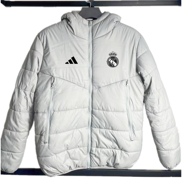 RMA Grey Hooded Cotton Coat 棉衣