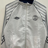 25/26 PSG Royal Blue &White Double Sided Windbreaker (双面风衣)