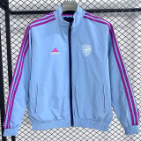 25/26ARS Sky Blue and Royal Blue Double Sided Windbreaker (双面风衣)