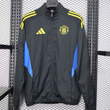 25/26 Man Utd Black &Blue Windbreaker