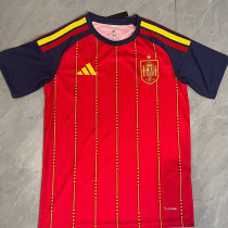 26/27 Spain Home Fans Soccer Jersey