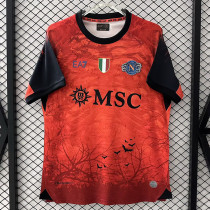 25/26 Napoli Halloween Orange Fans Soccer Jersey