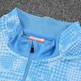 25/26 Man City Sky Printing Half Pull Tracksuit  (半拉链)