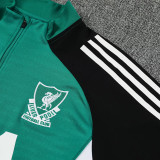 25/26 LIV Ｇreen Half Pull Tracksuit  (半拉链)