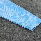 25/26 Man City Sky Printing Half Pull Tracksuit  (半拉链)