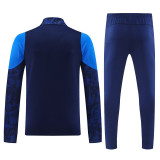 25/26 Marseille Royal Blue Half Pull Tracksuit  (半拉链)