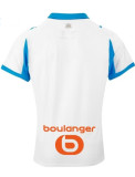 25/26  Marseille Home Long Sleeve Fans Soccer Jersey
