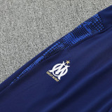 25/26 Marseille Royal Blue Half Pull Tracksuit  (半拉链)