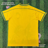 26/27 Brazil Ｗarrior Yellow Fans Soccer Jersey