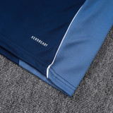 25/26 Al-Nassr Royal Blue Half Pull Tracksuit #B25110 (半拉链)