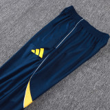 25/26 Boca Yellow Half Pull Tracksuit #B25109 (半拉链)