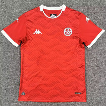 25/26 Tunisia Home Fans Soccer Jersey