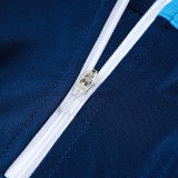 25/26 Gremio Dark Blue Half Pull Tracksuit #B25107 (半拉链)