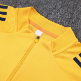 25/26 Boca Yellow Half Pull Tracksuit #B25109 (半拉链)