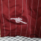 25/26 LIV Maroon Casual Player Version Shorts Pants