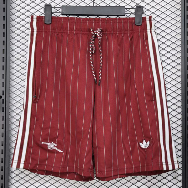 25/26 LIV Maroon Casual Player Version Shorts Pants