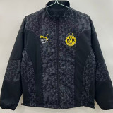 25/26 Dortmund Black Double Sided Windbreaker (双面风衣)