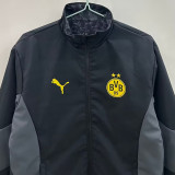 25/26 Dortmund Black Double Sided Windbreaker (双面风衣)