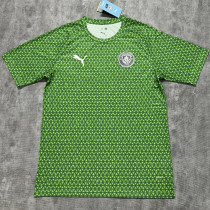 25/26 Man City Ｇrass Green FansTraining Shirts