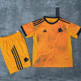 25/26 Roma Away Kids Soccer Jersey