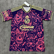 25/26 Club America Halloween Purple Fans Soccer Jersey