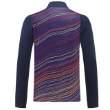 25/26  BAR Ripple Pattern Half Pull Tracksuit  (半拉链)