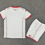 25/26 Tunisia Away Kids Soccer Jersey
