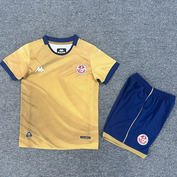 25/26 Tunisia Third Kids Soccer Jersey