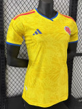 25/26 Colombia Home Women Player Version Soccer Jersey#球员版女