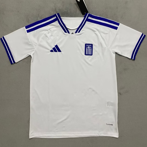 26/27 Greece Home Fans Soccer Jersey
