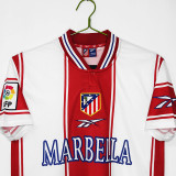 1999/2000 ATM Home  Retro Soccer Jersey(带西甲章)