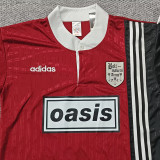 1996 OASIS Red Retro Soccer Jersey