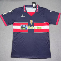 1996/1997 Sporting de Gijón Third Retro  Soccer Jersey带西甲章