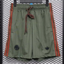 25/26 Newcastle Grey Green Player Version Shorts Pants