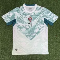 26/27 Portugal Away White Fans Soccer Jersey