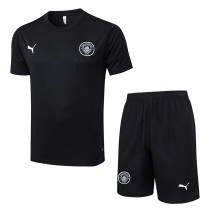 25/26 Man City Black Training Short Suit#D25206