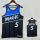 25/26 Magic BANCHERO #5 Black Flying Man Limited Top Quality Hot Pressing NBA Jersey