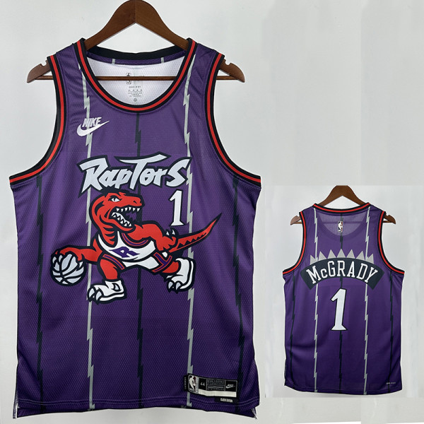 25/26 Raptors McGR ADY # 1 Purple Retro Edition Top Quality Hot Pressing NBA Jersey